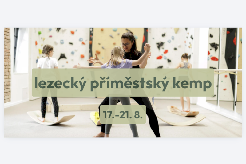 lezecký příměstský kemp